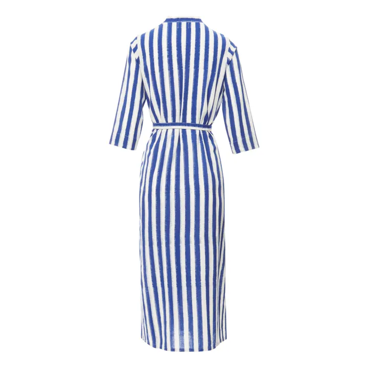 Nadege Ikat Dress - Women’s Collection  | Blue- Product image n°1