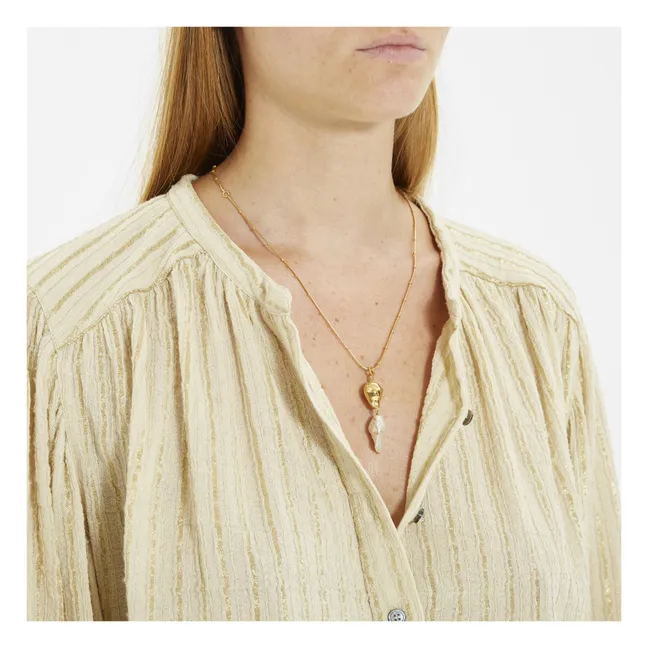 Collier Nymph Charm 3 | Doré