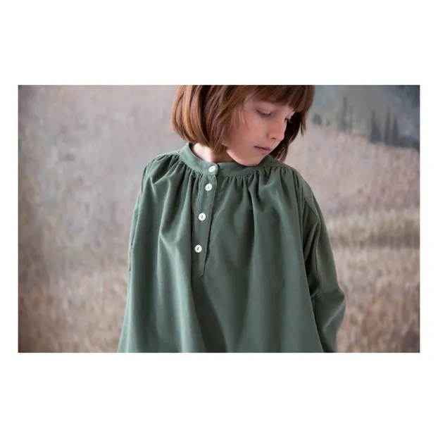 Soor Ploom - Goldie Corduroy Dress - Sage | Smallable