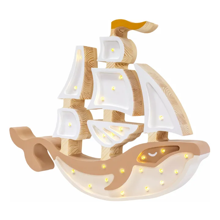Lampe à poser Bateau | Marron- Image produit n°0