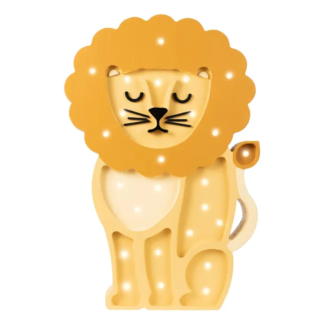 Lion Table Lamp | Ochre