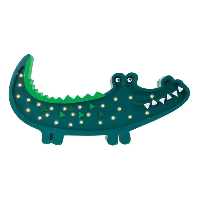 Lampe à poser Crocodile | Vert sapin