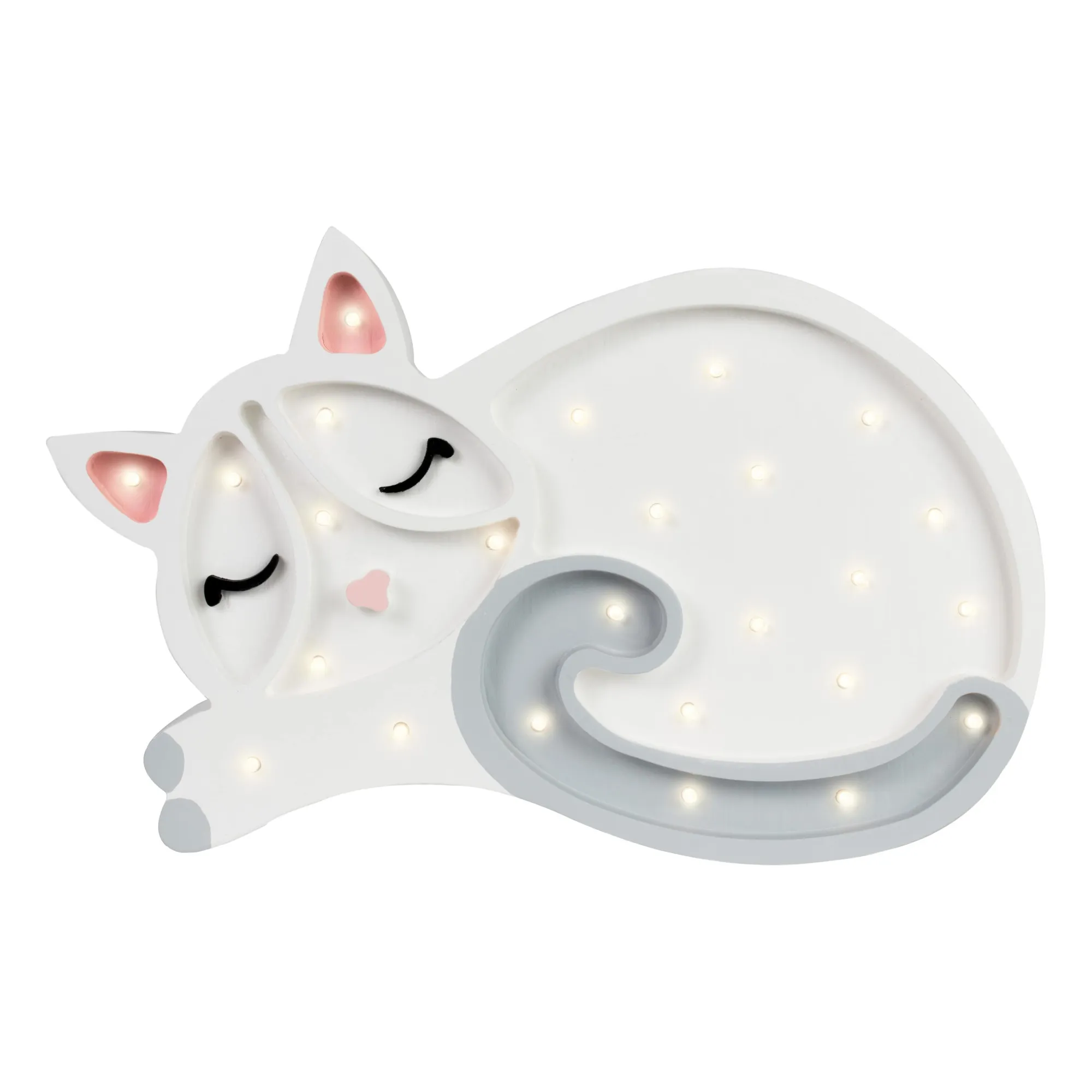 Lampe à poser Chat | Blanc- Image produit n°0