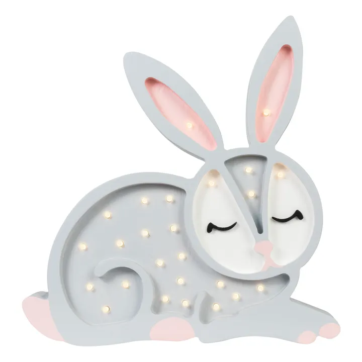 Lámpara de sobremesa Conejo | Gris Claro- Imagen del producto n°0