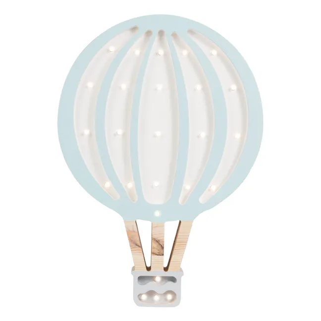 Hot Air Balloon Table Lamp | Pale blue