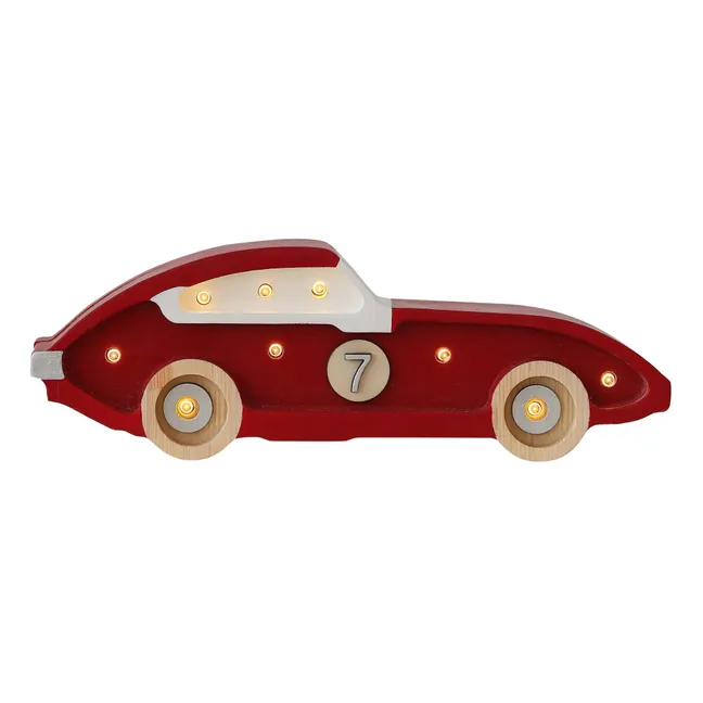 Race Car Table Lamp | Red