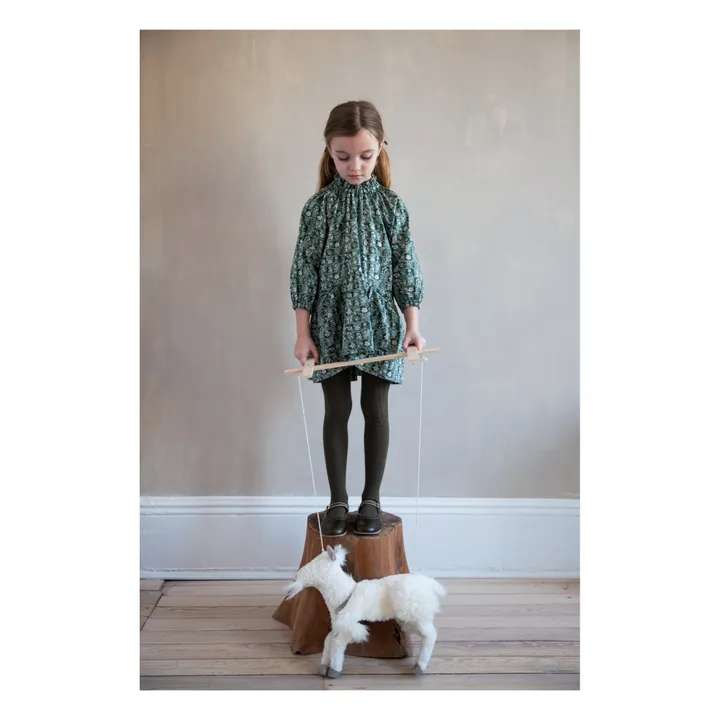 美品　soor ploom Edith dress leaf print 7Y Soor Ploom Edith Dress - Meadow Print – Casp Baby Mommy & Me