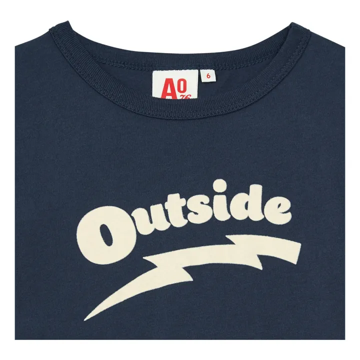 Camiseta Outside | Azul Noche- Imagen del producto n°1