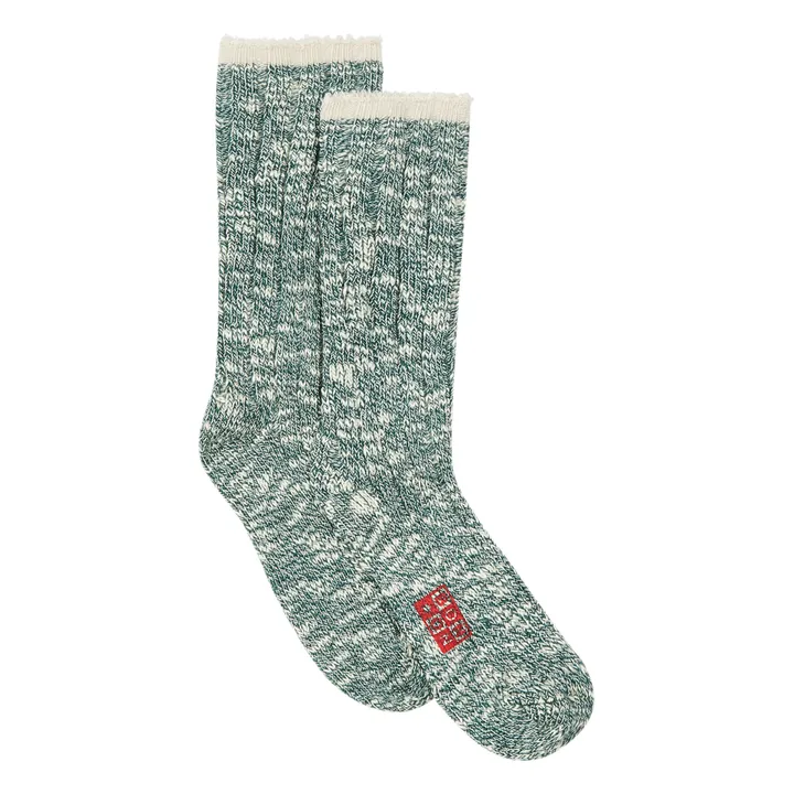 Socken mit Spitze | Grün- Produktbild Nr. 0