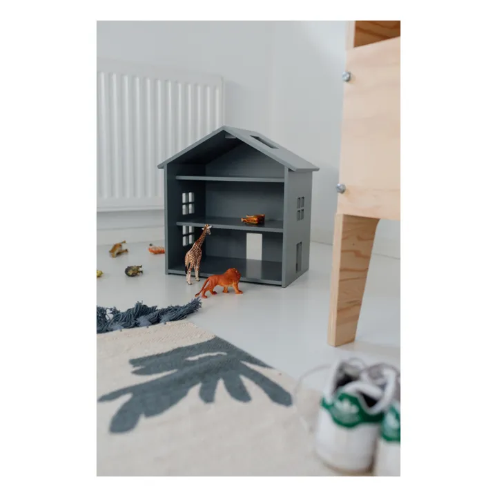 Puppenhaus aus Holz | Grau- Produktbild Nr. 5