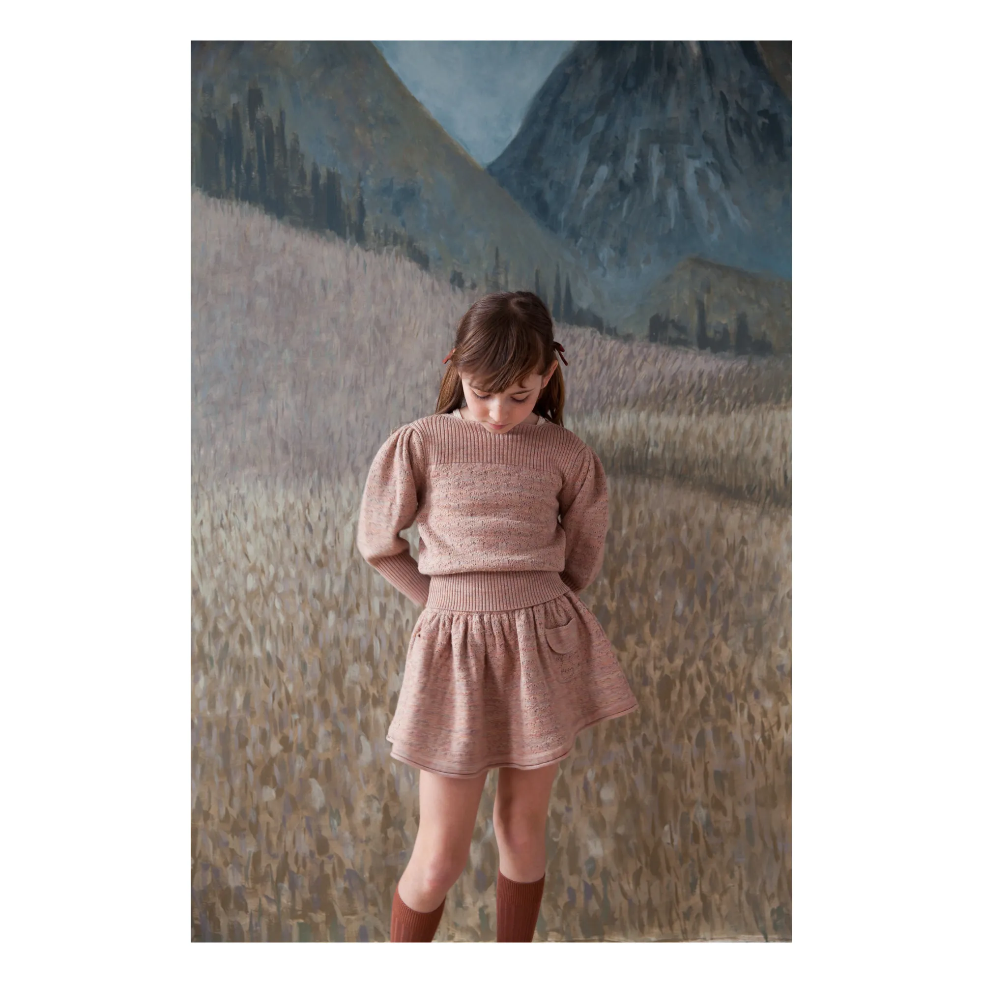 スカート soor ploom Norma skirt Tulip stitch 4y SOOR PLOOM Norma Skirt, Tulip Stitch 4Y