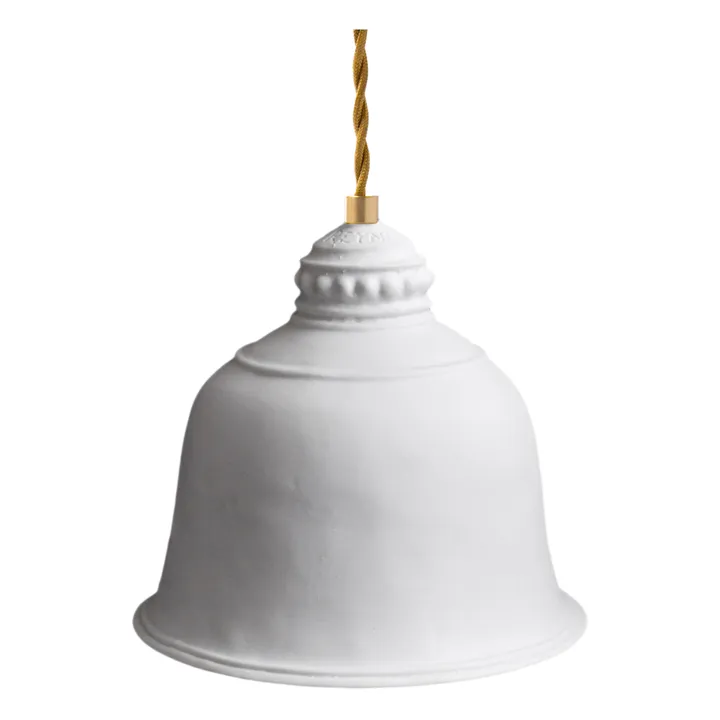 Angkor Biscuit Pendant Lamp | White- Product image n°0