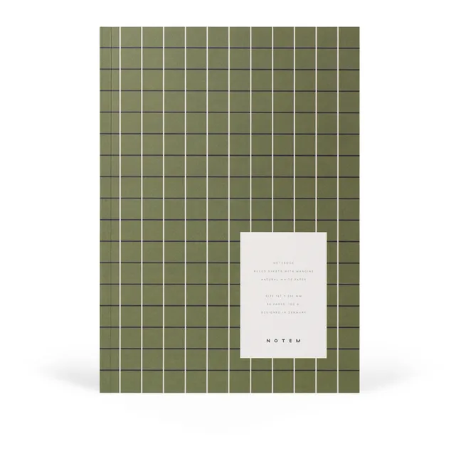 Cuaderno de rayas Vita | Verde