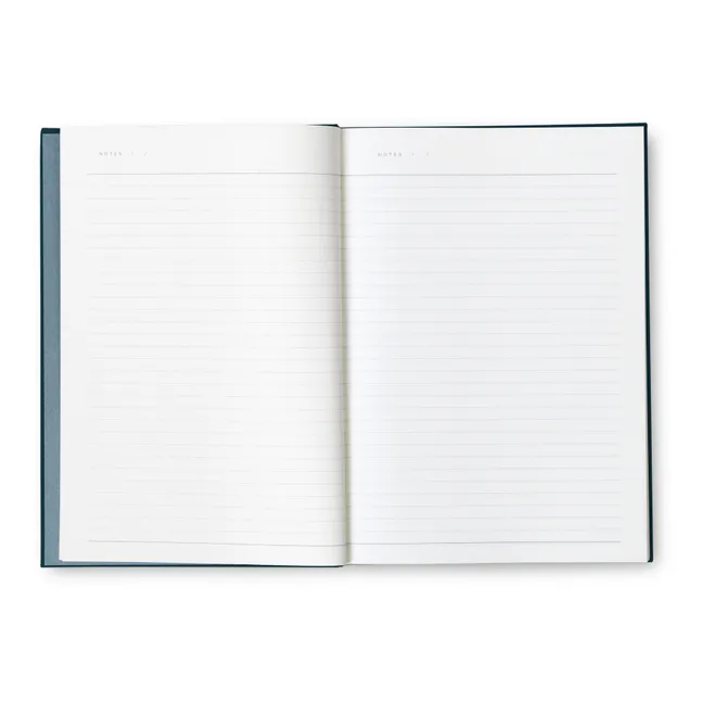 Cuaderno de rayas Béa | Azul Marino