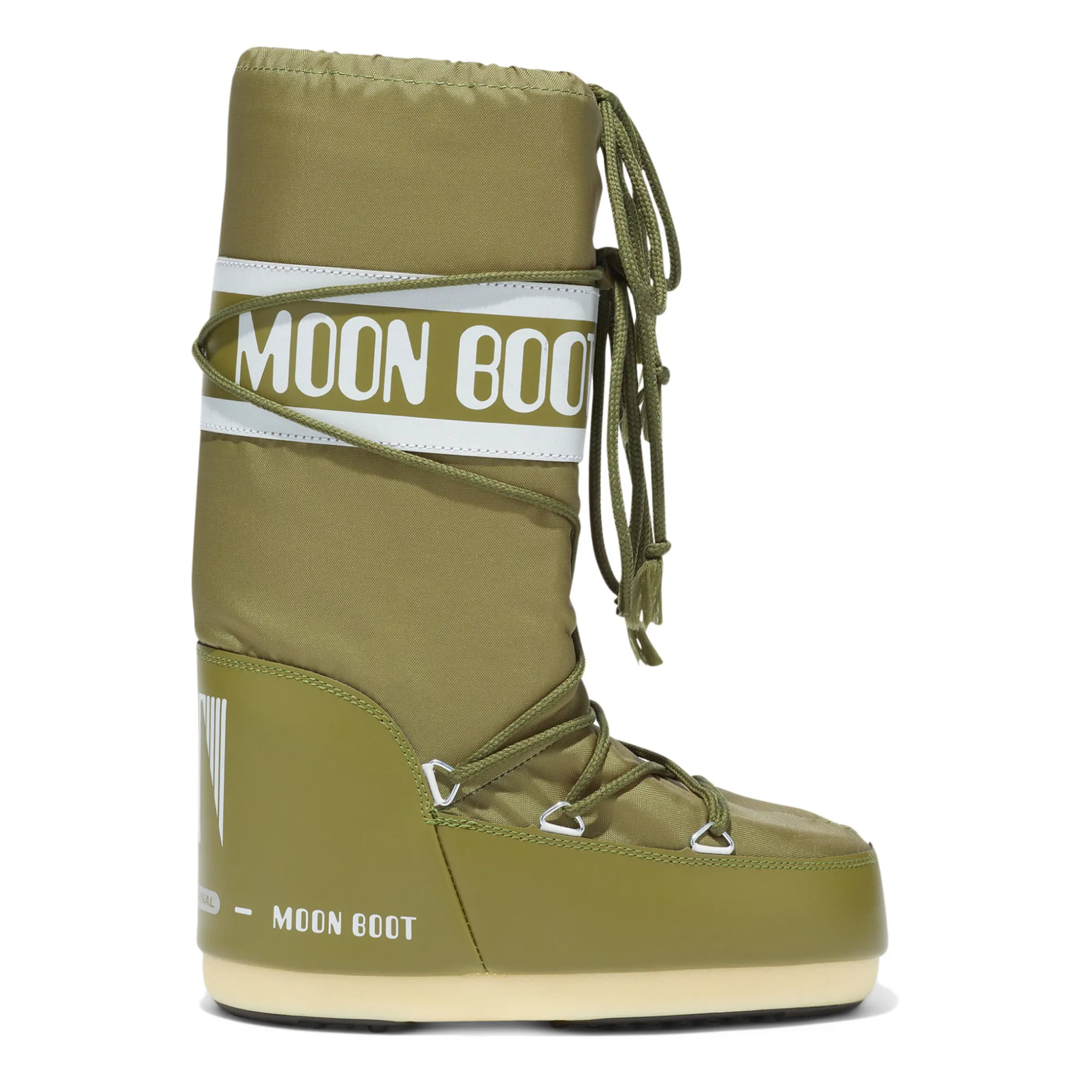 Moon Boot Nylon | Vert kaki- Image produit n°0