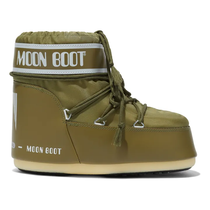 Moon Boot Nylon Bajas | Verde Kaki- Imagen del producto n°0