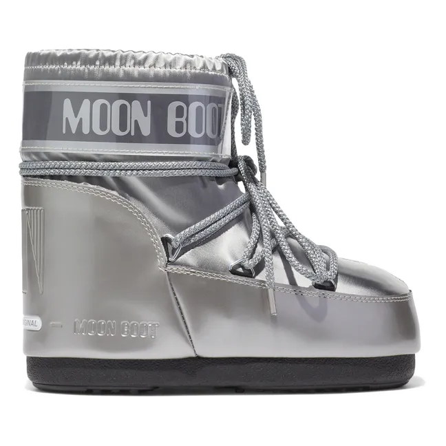 Glance Low-Top Moon Boots | Silver