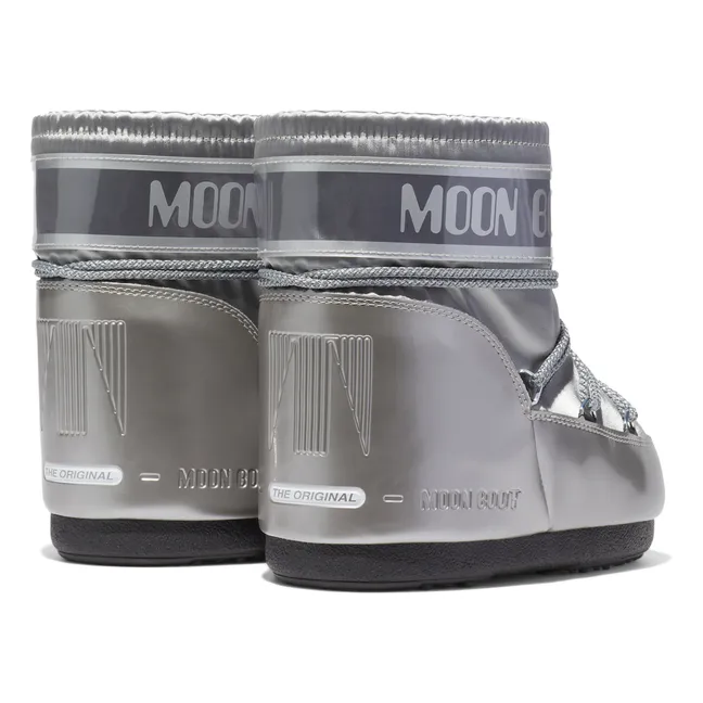 Glance Low-Top Moon Boots | Silver