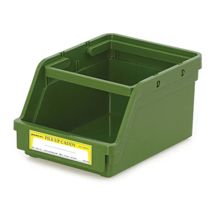 Caja de almacenaje apilable Caddy | Verde- Imagen del producto n°0