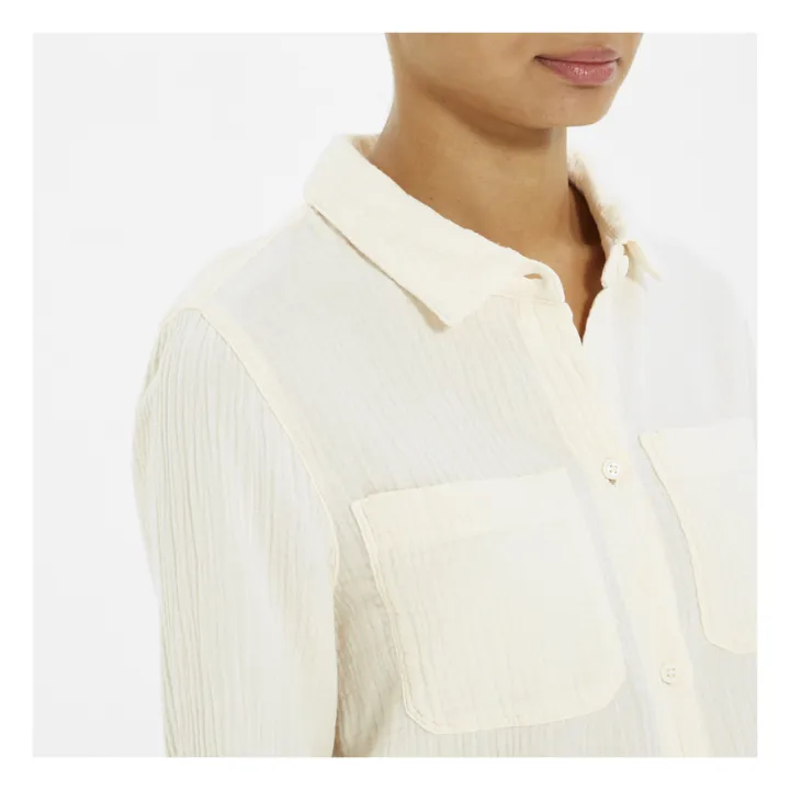 Chatou Shirt | Ecru- Product image n°2