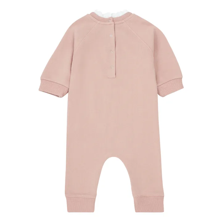 Tadam Organic Fleece Jumpsuit | Pink- Product image n°1