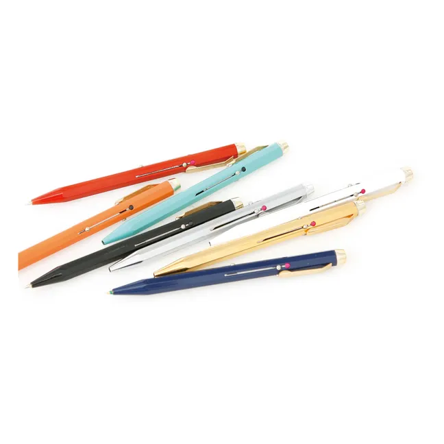 4 Colour Ballpoint Pen | Silver
