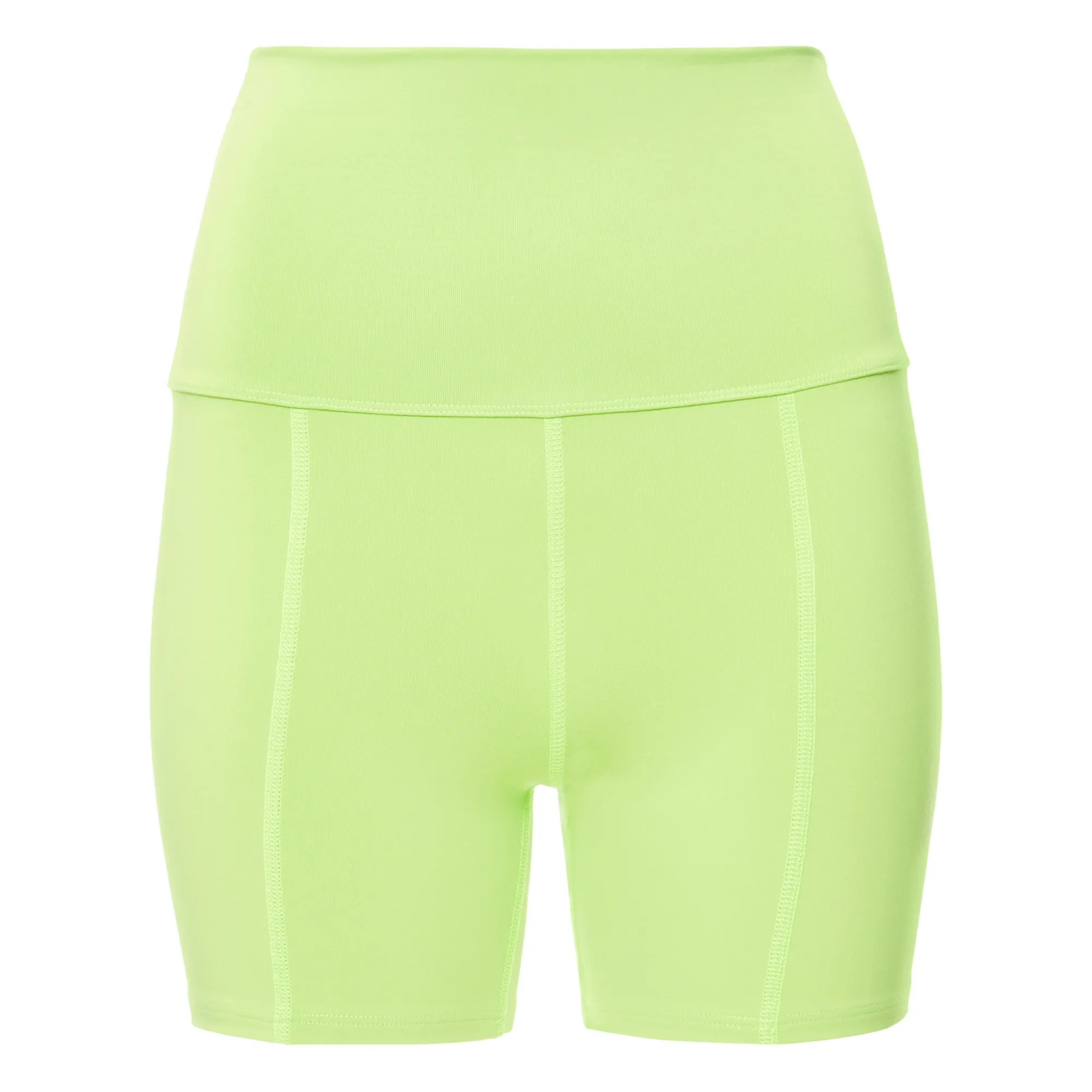 Live The Process Green Geometric Shorts