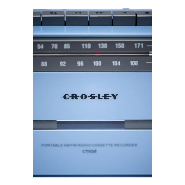 Lecteur de cassettes CT102A | Bleu- Image produit n°6