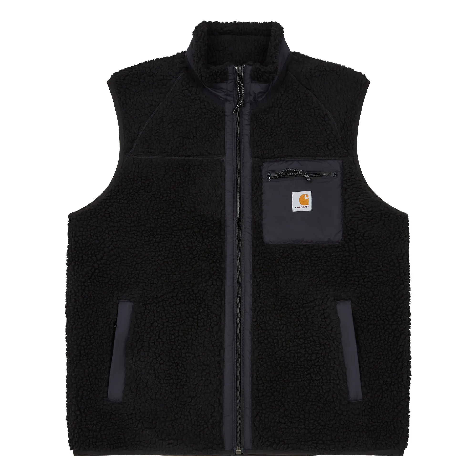 Carhartt WIP Veste Fleece Sans Manches Prentis Noir Smallable