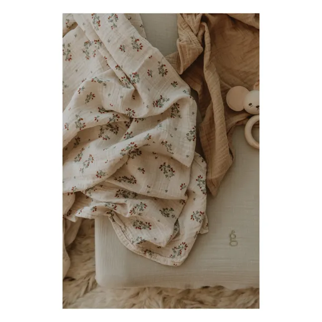 Cotton Muslin Changing Mat Cover