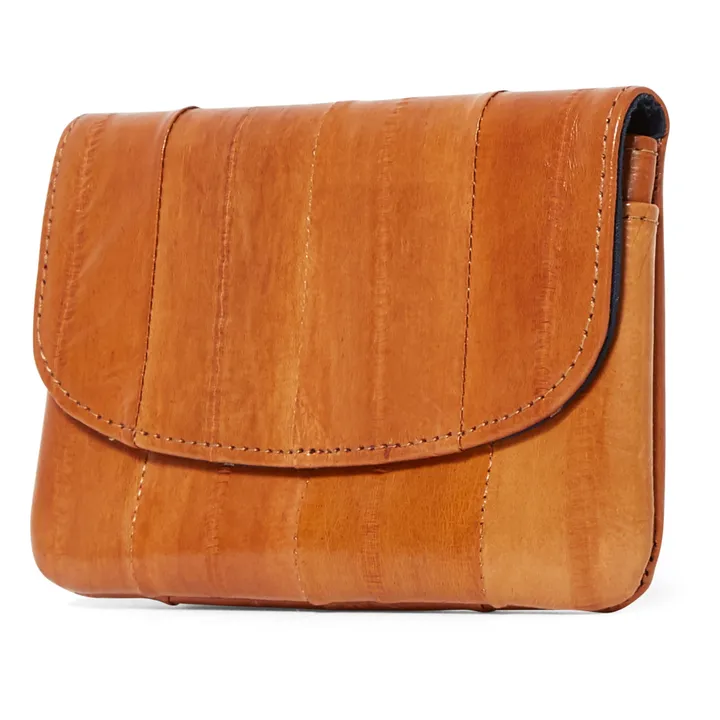 Handy Leather Purse | Camel- Product image n°1