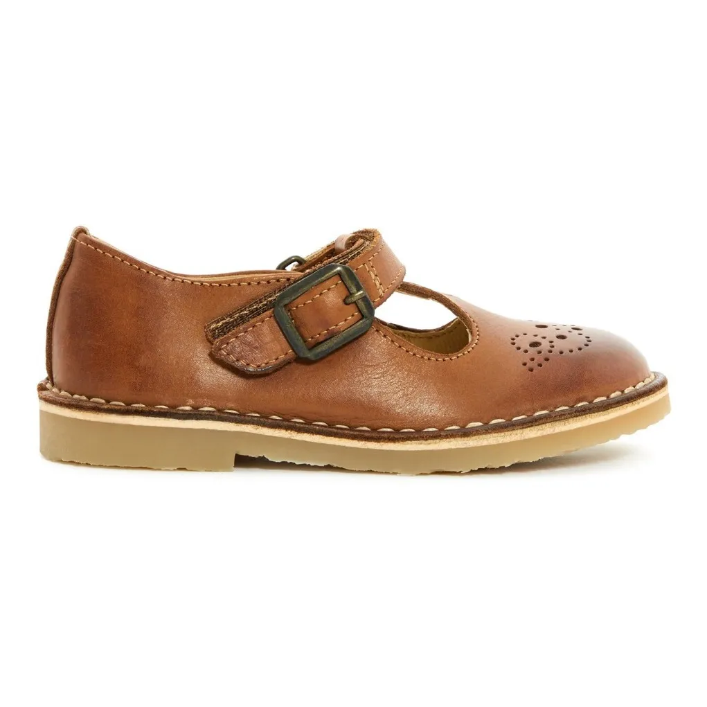 Young Soles Camel Penny Leather Babies