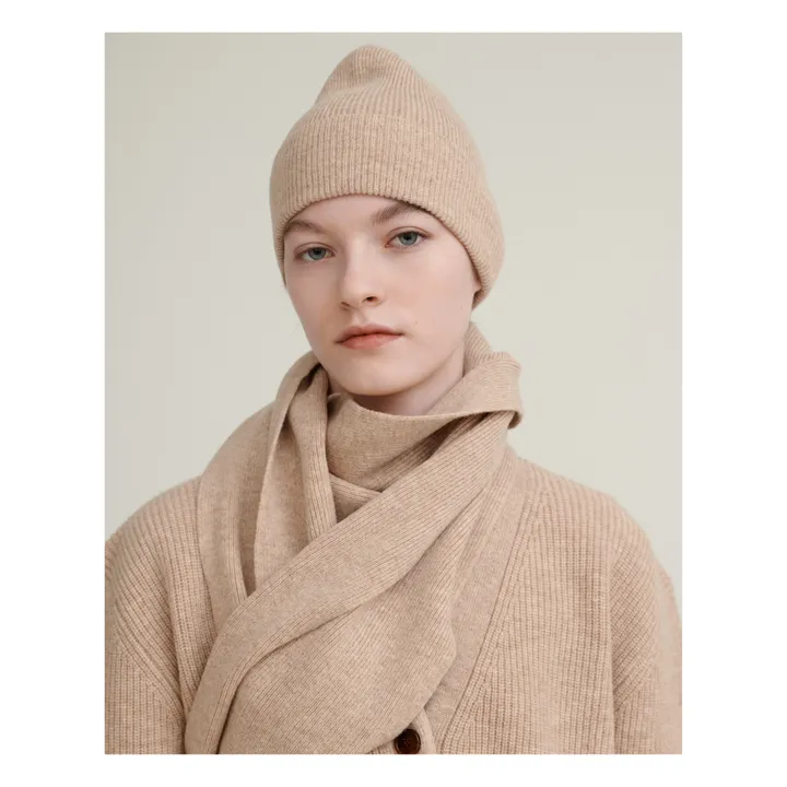 Sciarpa in lana -Collezione Donna | Crema- Immagine del prodotto n°1