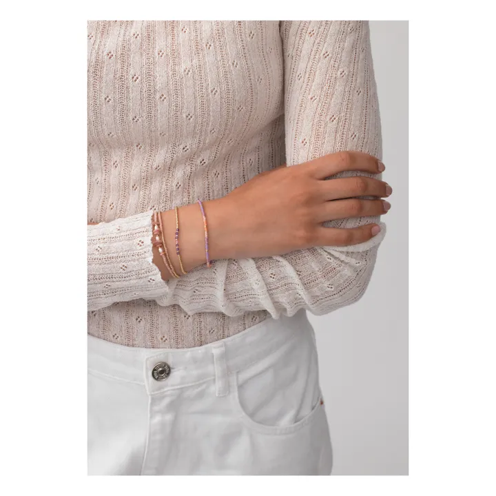 Tie-Dye Bracelet | Peach- Product image n°1