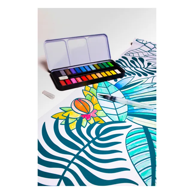 Kit de acuarelas