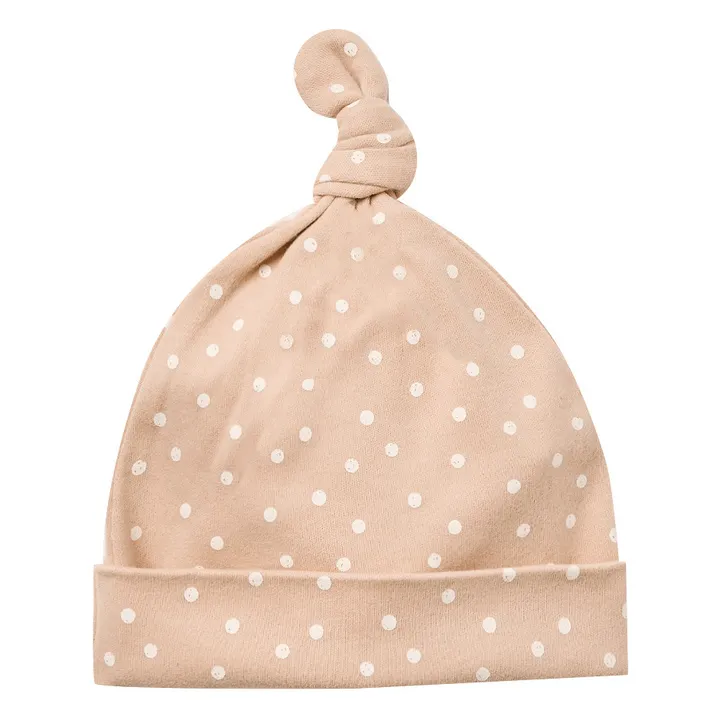 Neugeborenen-Mütze aus Bio-Baumwolle | Blassrosa- Produktbild Nr. 0