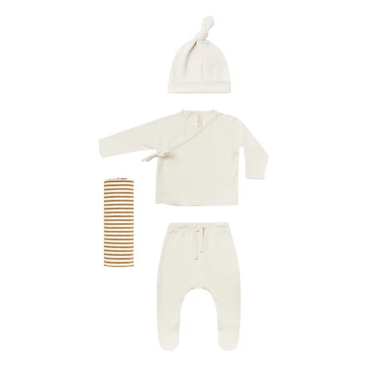 Organic Cotton Welcome Home Set  | Off white- Product image n°0