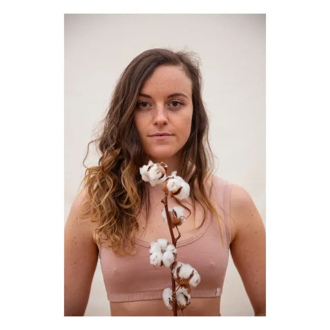 Organic Cotton Crop Top - Women’s Collection  | Terracotta
