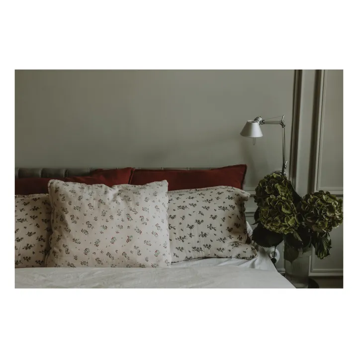 Cotton Muslin Bedding Set Clover | Ecru- Product image n°3