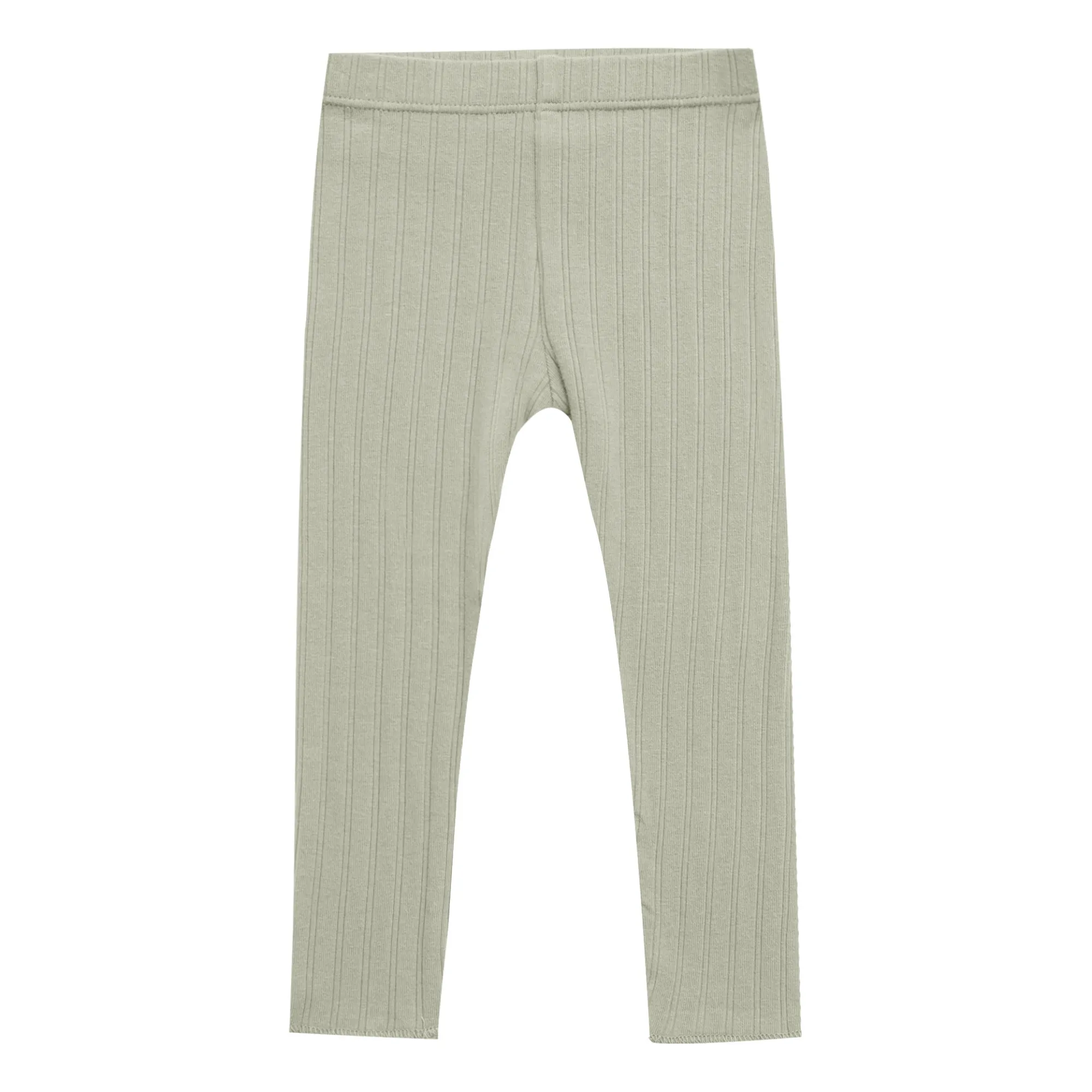 Rylee + Cru Green Water Ribbed Leggings