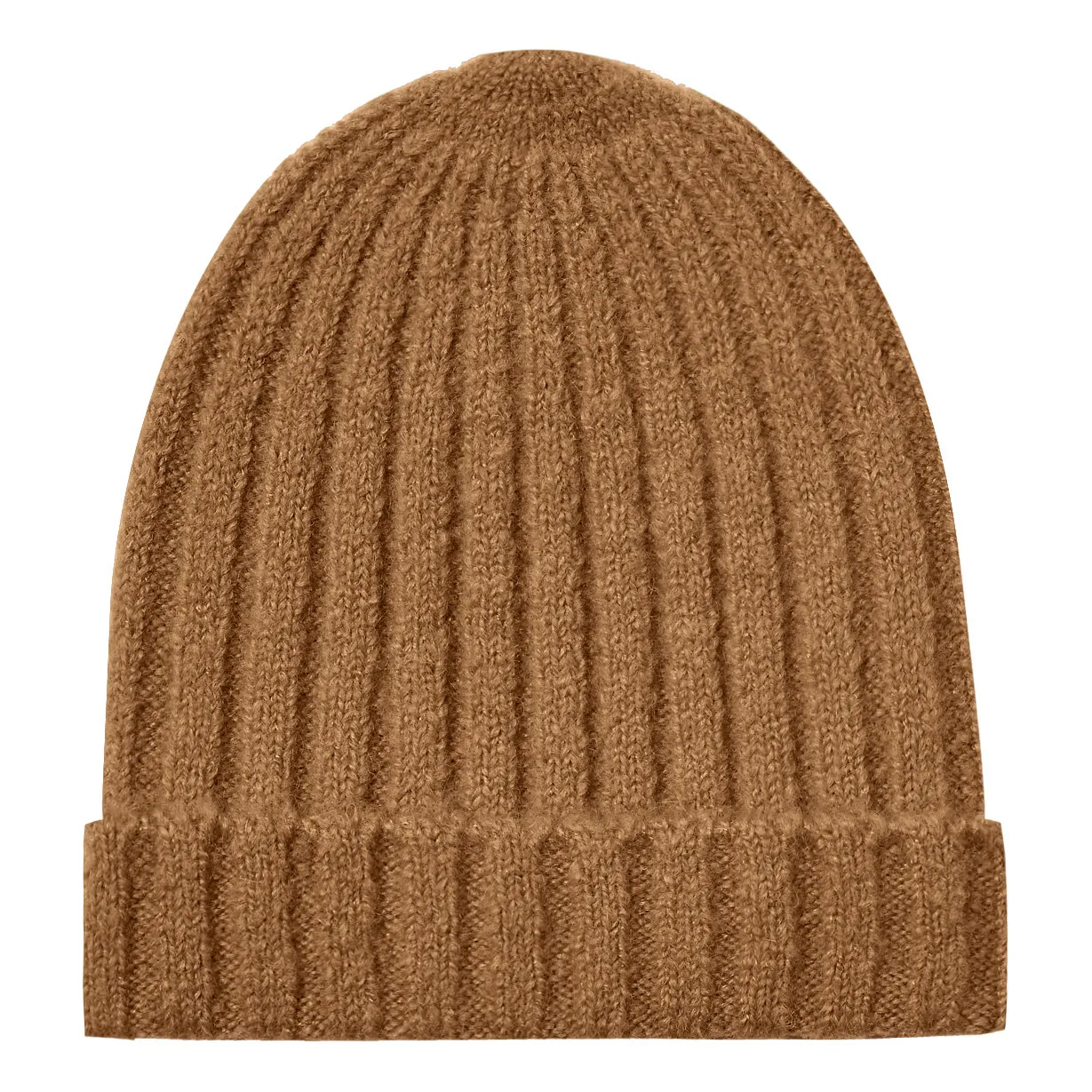 Rylee + Cru Camel Ribbed Beanie