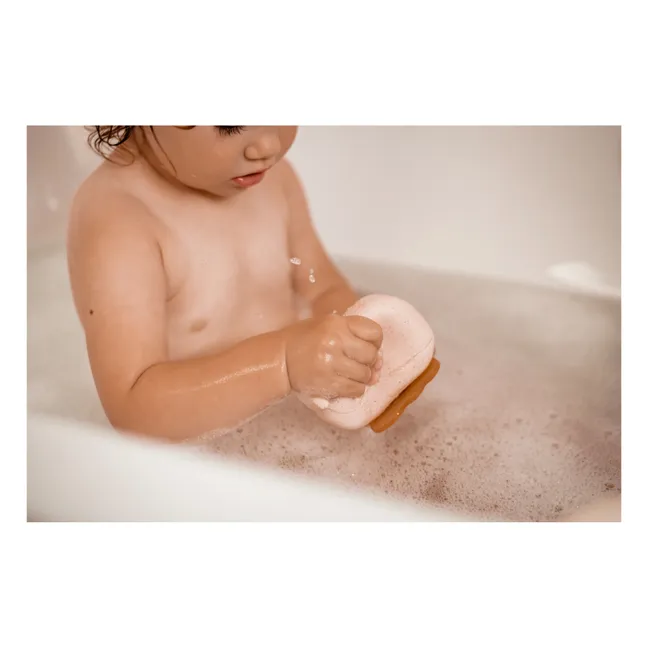Coffret de jouets pour le bain upcyclés - Tortue & Baleine | Rose