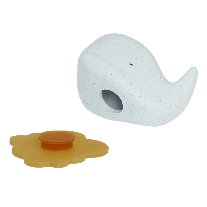 Cofanetto di giocattoli per il bagnetto riciclati - Tartaruga e balena | Blu- Immagine del prodotto n°2