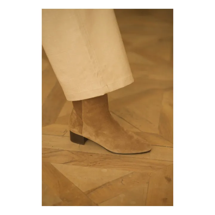 Wildleder-Boots Michelle | Haselnussbraun- Produktbild Nr. 3
