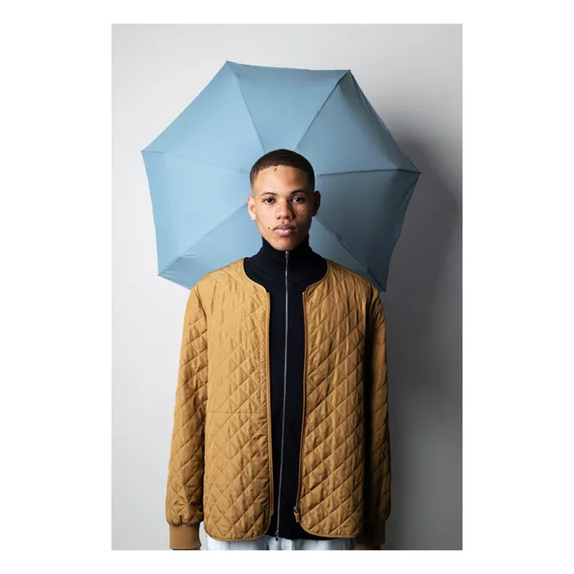 Faltbarer Regenschirm Victor | Graublau