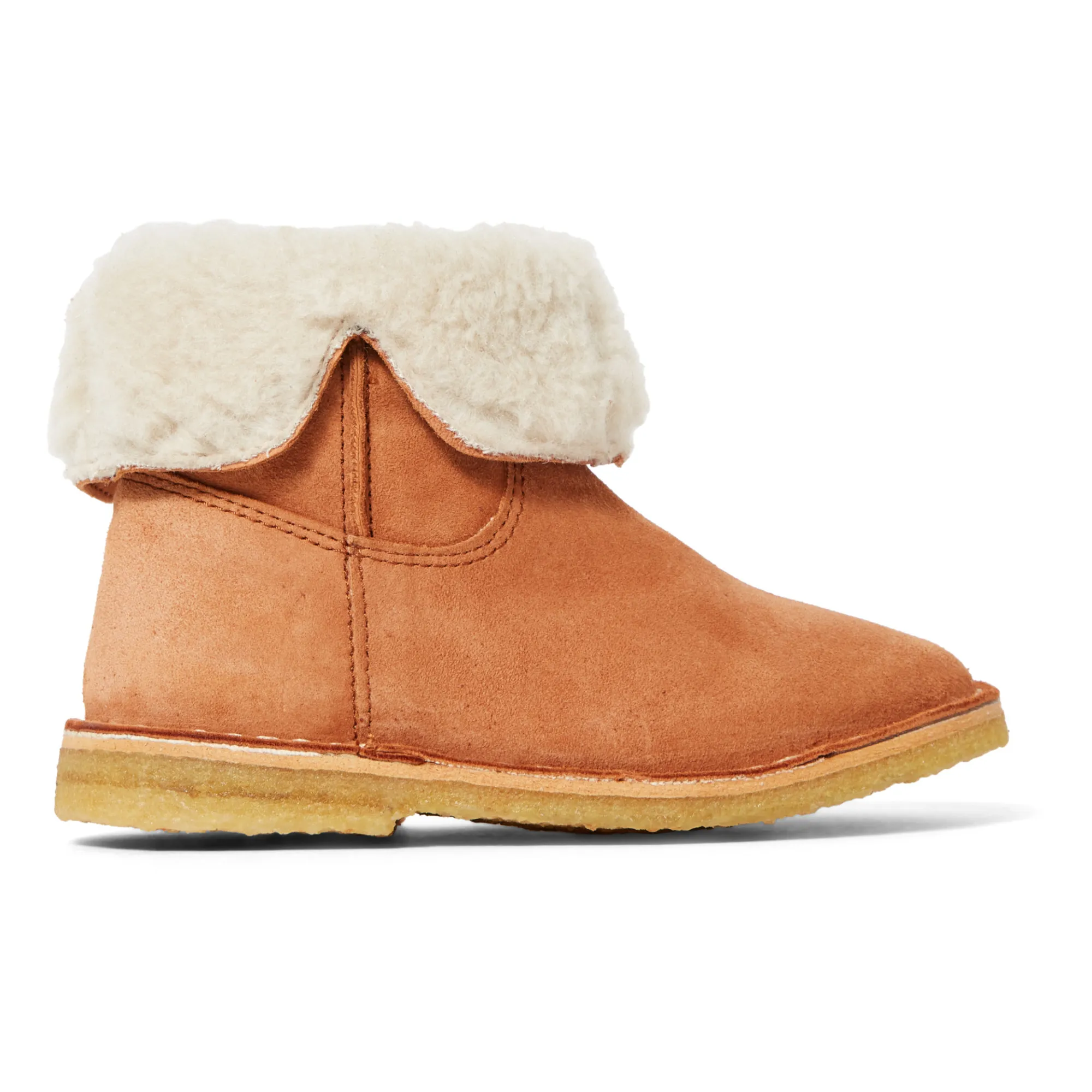 Emile Et Ida Camel Chochow Lined Boots