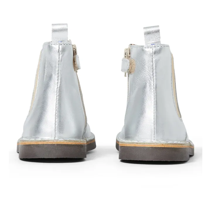 Chelsea Boots Metallic - Two Con Me-Kollektion | Silber- Produktbild Nr. 4