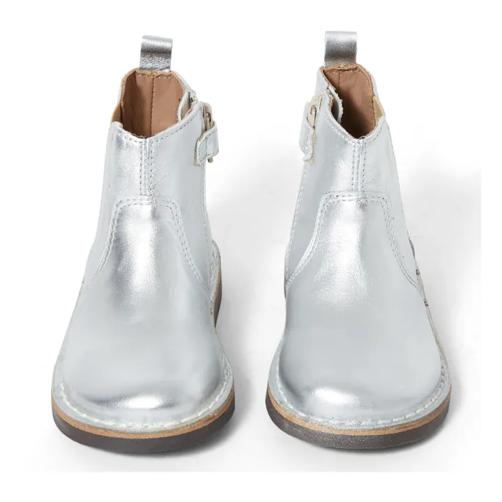 Chelsea Boots Metallic - Two Con Me-Kollektion | Silber- Produktbild Nr. 3