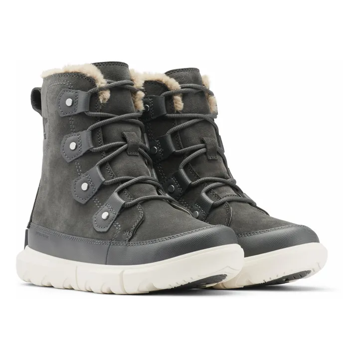 Bottes Fourrées Explorer - Collection Femme | Gris anthracite- Image produit n°4
