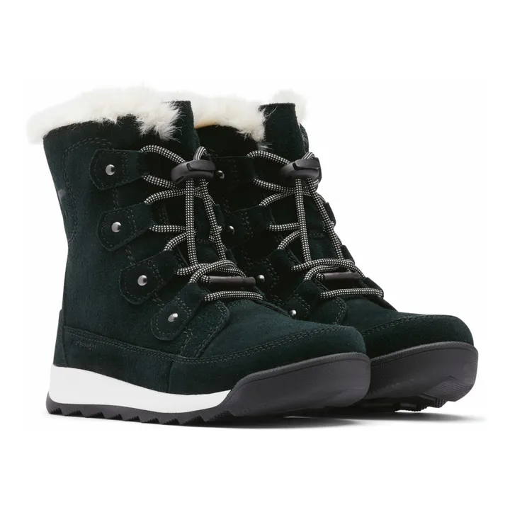 Bottes Fourrées Whitney Suède | Noir- Image produit n°1